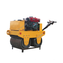 Mini Manual steering Walk behind double drums Road Roller Compactor HW-S600